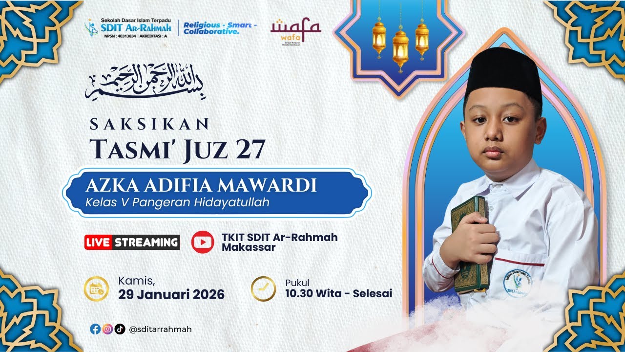 Tasmi' Juz 27 | Azka Adifia Mawardi