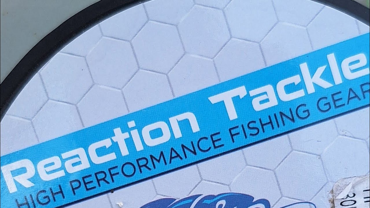 Reaction tackle braided line review.  Is it strong enough for big fish???