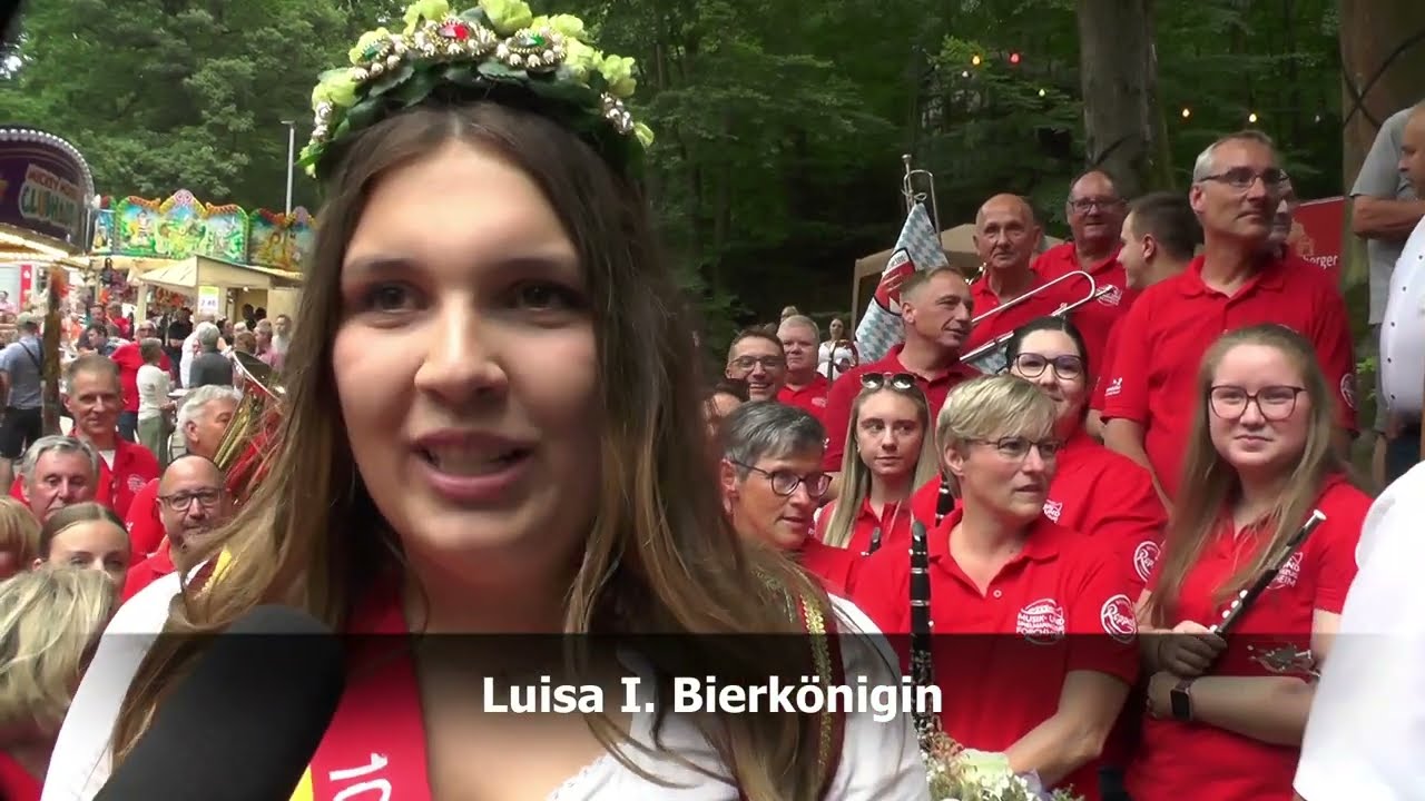 Eröffnung Annafest Forchheim am 21.07.2023