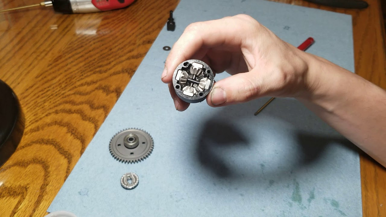 Arrma infraction how to assemble the center differential
