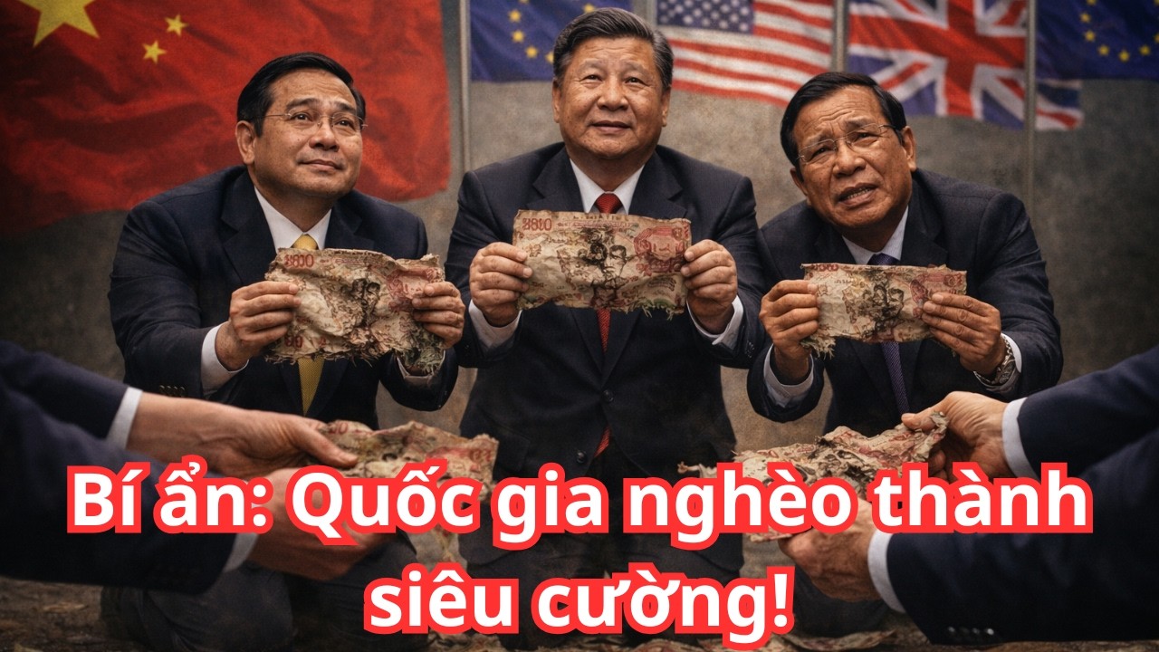Bí ẩn Quốc gia nghèo thành siêu cường!