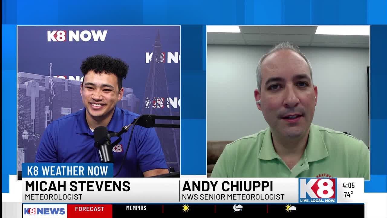K8 Weather Now Interview with NWS (Andy Chiuppi)