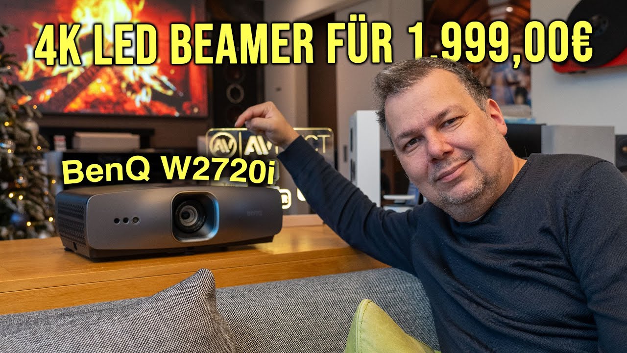 BenQ W2720i - Der BESTE BEAMER unter 2.000 Euro?! - Der neuen RGB LED Beamer im Test! 📊🔎
