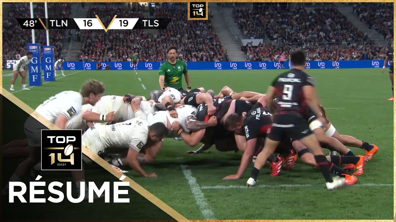 TOP 14 Saison 2024-2025 J23 - R&eacute;sum&eacute; RC Toulon - Stade Toulousain