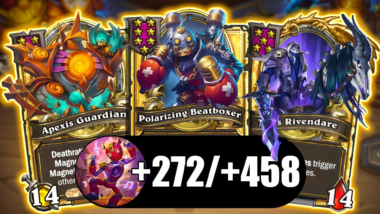 This Beatboxer Build DESTROYS Tier 7 Lobbies | Hearthstone Battlegrounds
