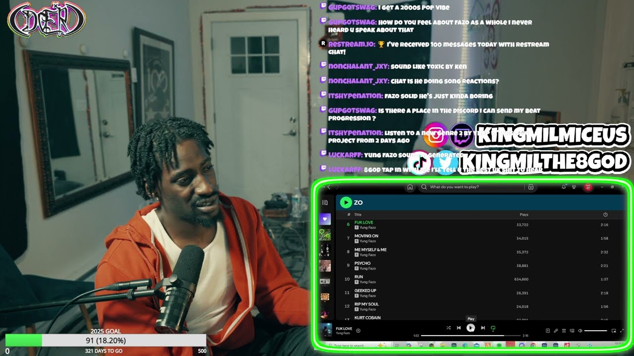 The 8 God Reacts to: Yung Fazo - ZO (Album)