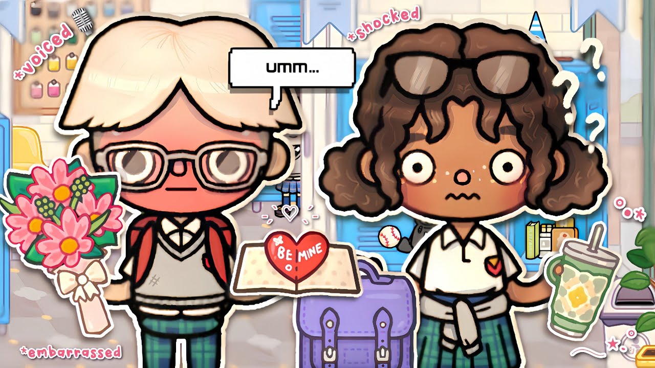 ❤VALENTINES DAY🥰/PART 1*°||Tocaboca Role-play⭐||Voiced 🎙