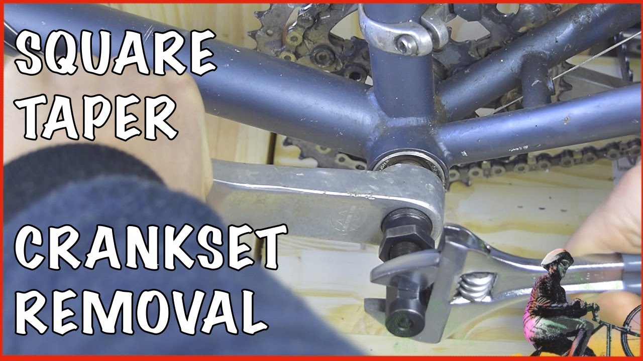 How to Remove a Square taper JIS Crankset