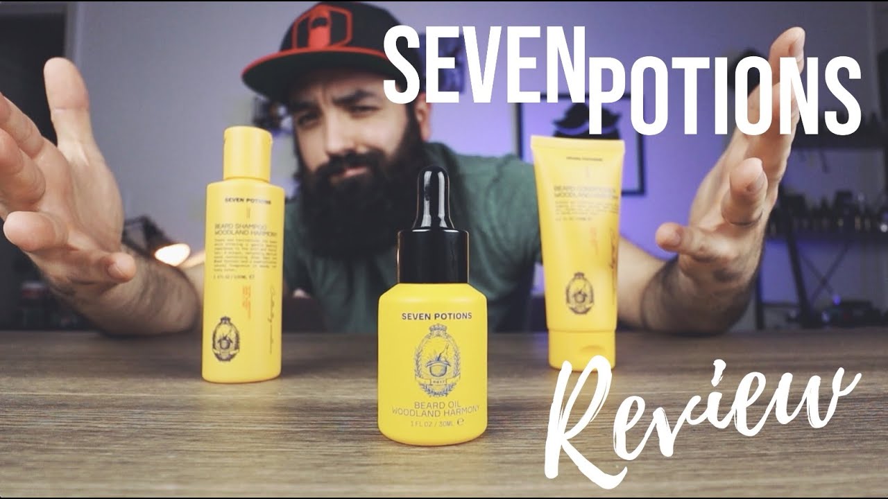 Seven Potions Beard Oil, Beard Wash and Beard Conditioner REVIEW!