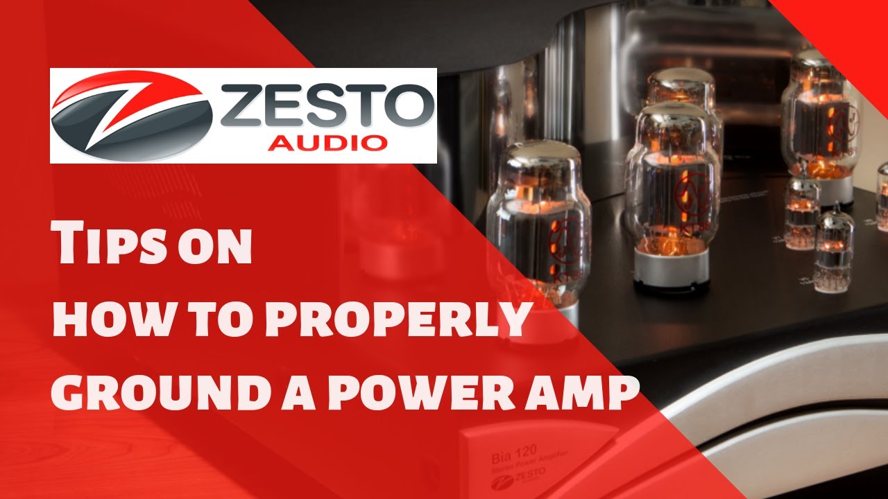 Tips on how to properly ground a power amp