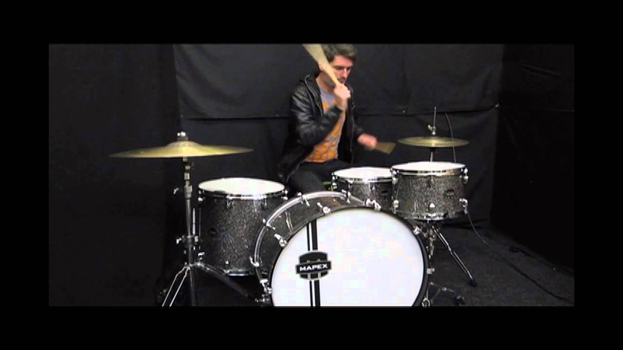 Mapex Meridian Black Obsidian Kit Ltd Edition - Volcanic Sparkle 24x14 12x8 16x16 14x7s