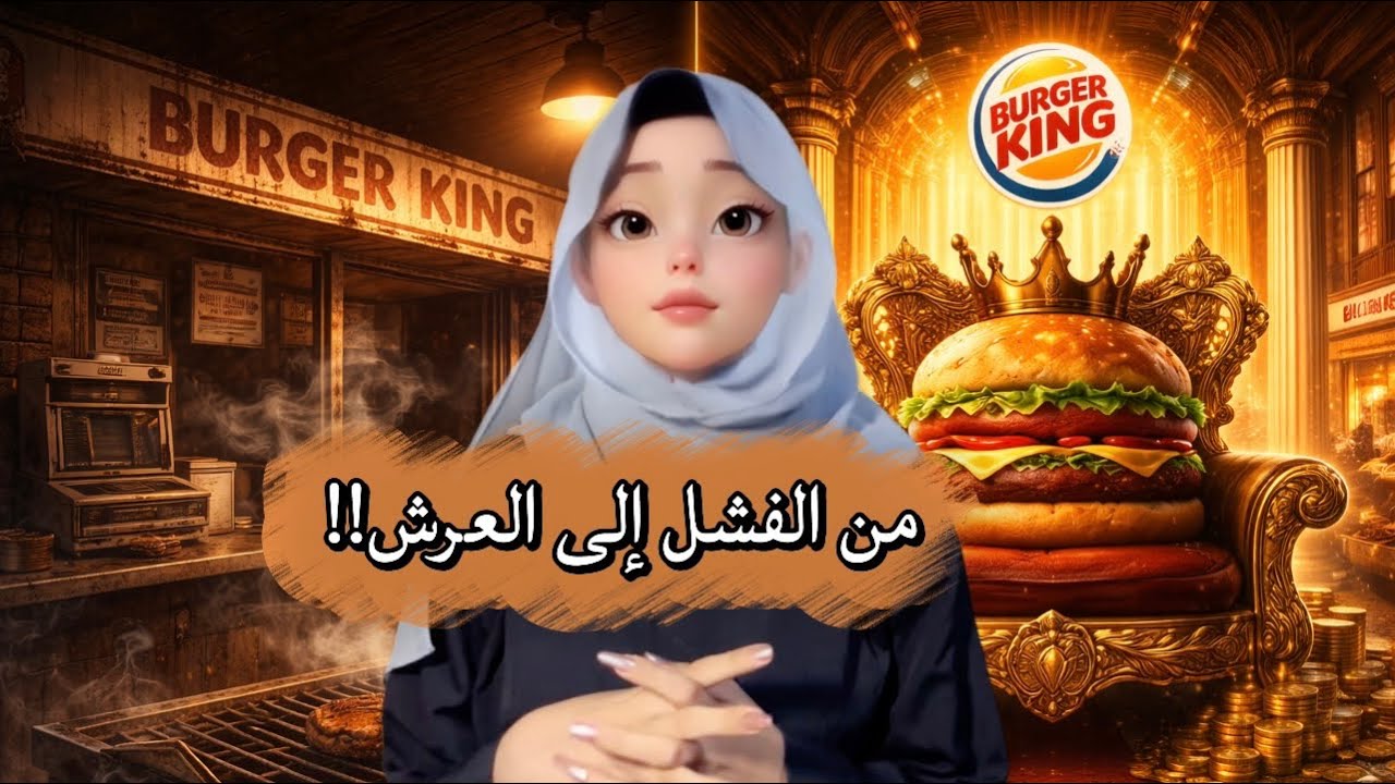 قصة برگر كنگ الحقيقية: من فشل ذريع إلى عرش الهمبرگر🍔!!