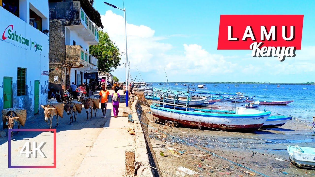 LAMU _ The Last Authentic Swahili Town, KENYA _  a Cultural Journey, Coastal Ambient Sounds l 4K