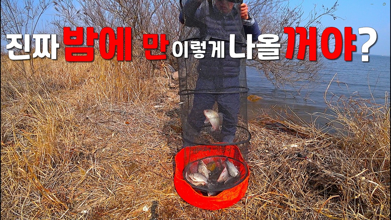 진짜 밤에 만 이렇게 나올 꺼야!
