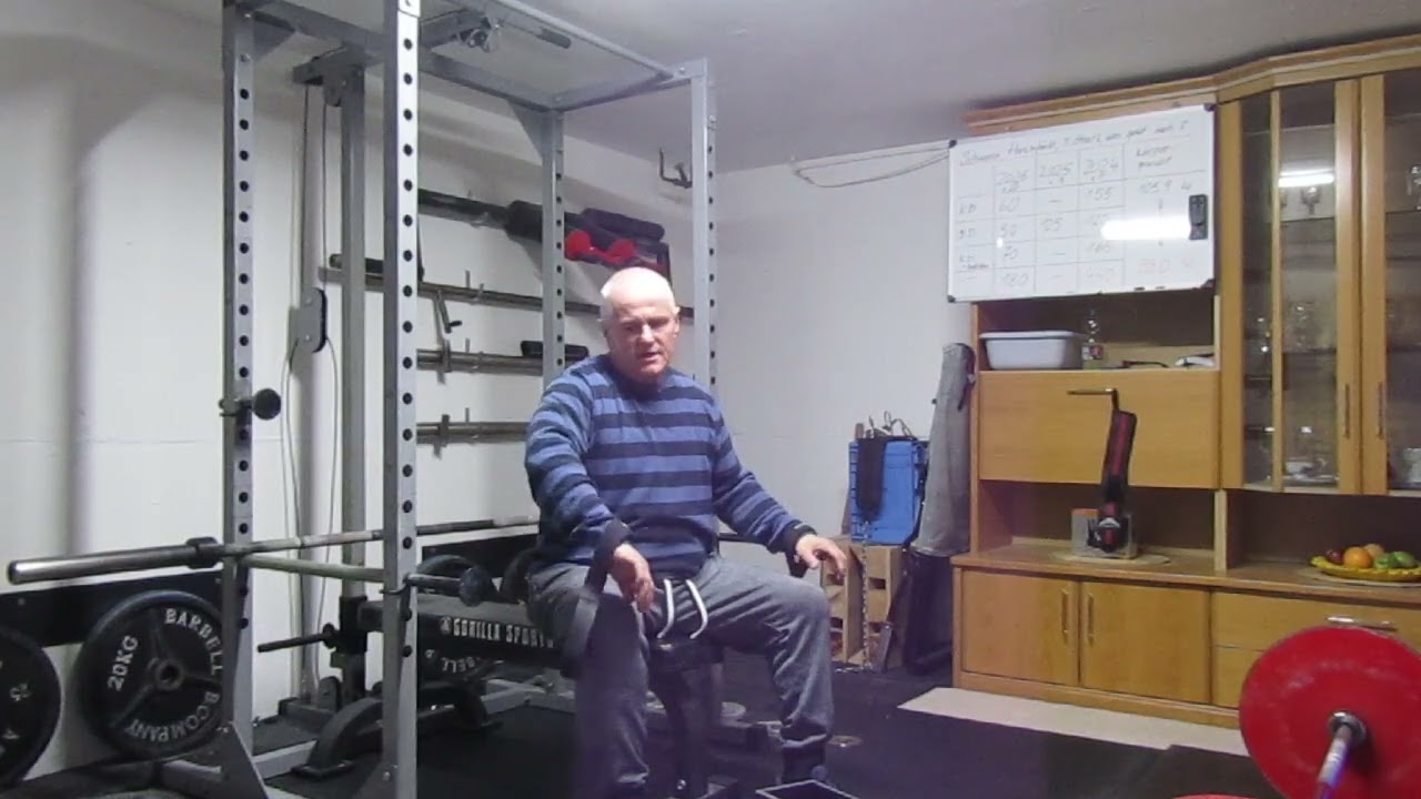 Kreuzheben 80 kg x 20..64 Jahre, 94,1 kg