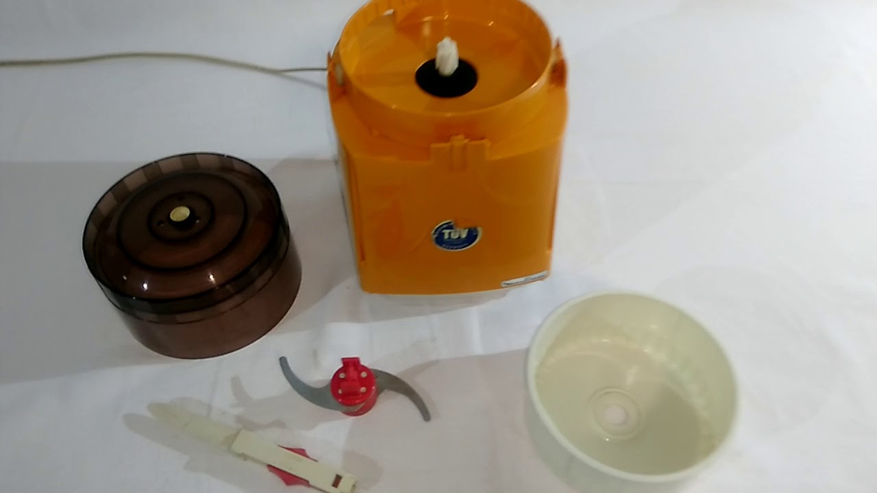 Live-Präsentation - Moulinex Zerkleinerer ★Typ ME 2 B ★ 800W ★ Orange ★ Moulinette ★