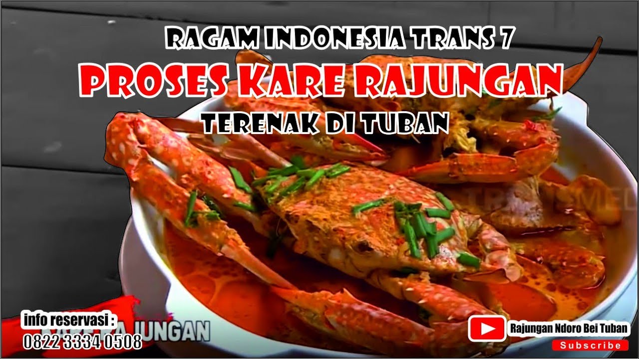 Resto Rajungan Ndoro bei Feat RAGAM INDONESIA Trans7 