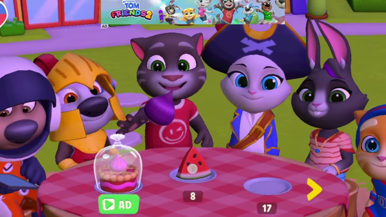 My Talking Tom Friends 2 ✨ special day with TOM ⭐Day 76,Jam show Consert and water 💦 park Adventure 