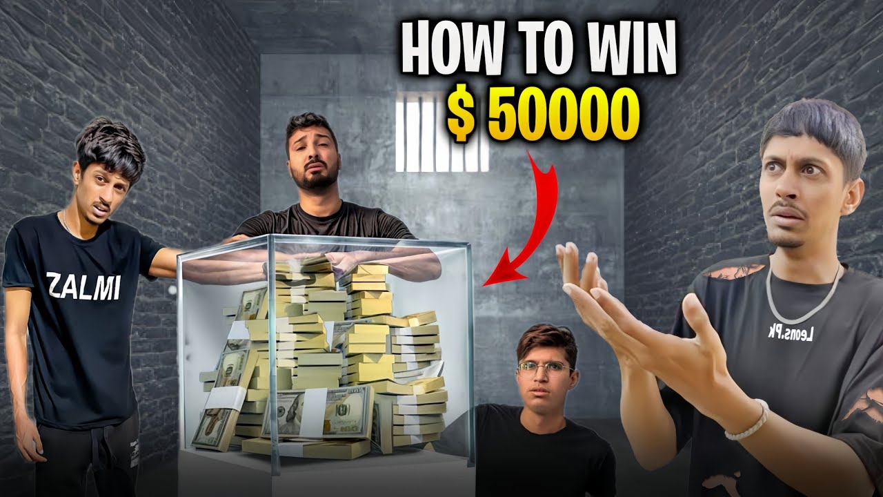 I Won $50000 cash price 😱💰 24 Hours Challenge with Little zalmi & Owais jeeva 😂🤣