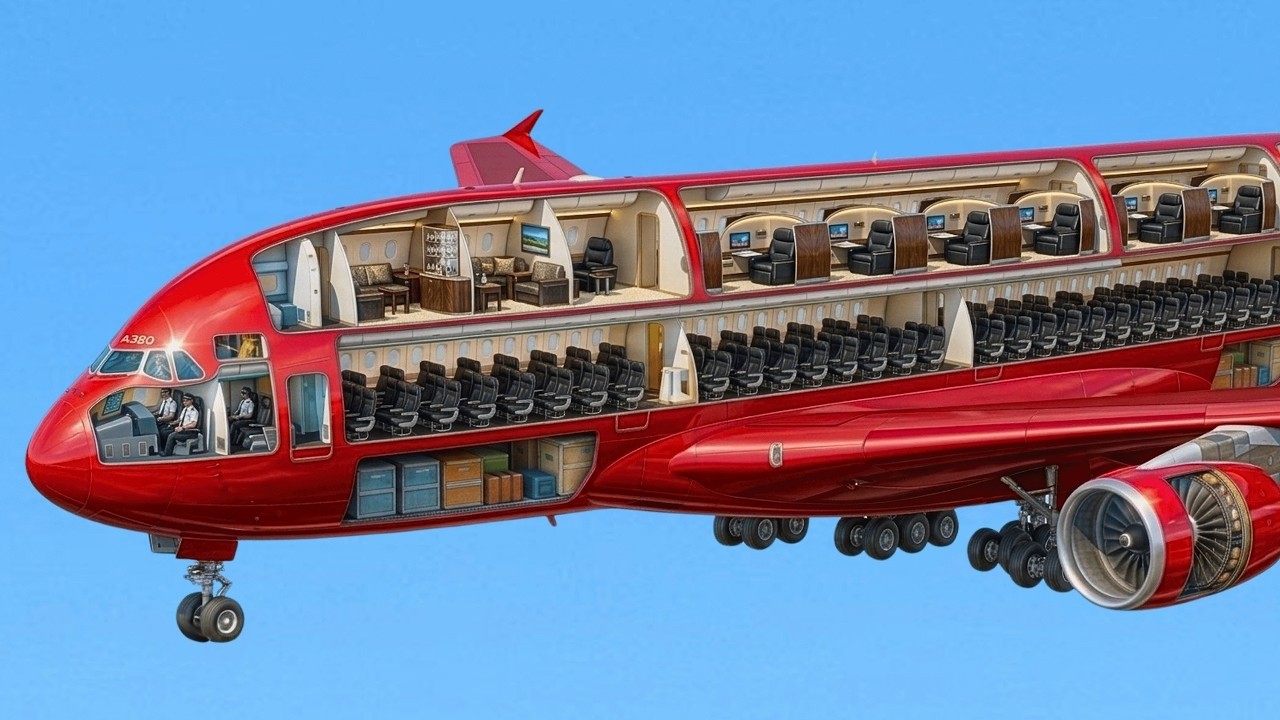Факты об Airbus A380, которые вы не знали