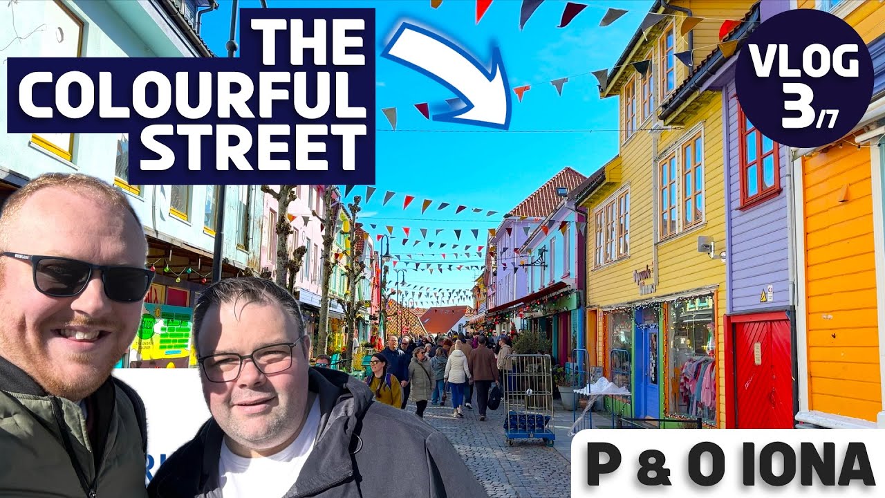 P&O Iona | Our DAY in Stavanger | Day 3 Vlog