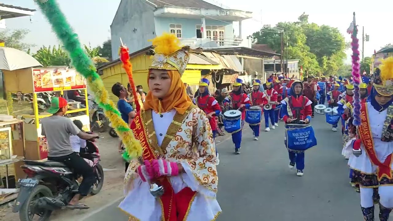 KARNAVAL DRUMBAND SMP BHAKTI PRAJA MARGASARI TEGAL 2024