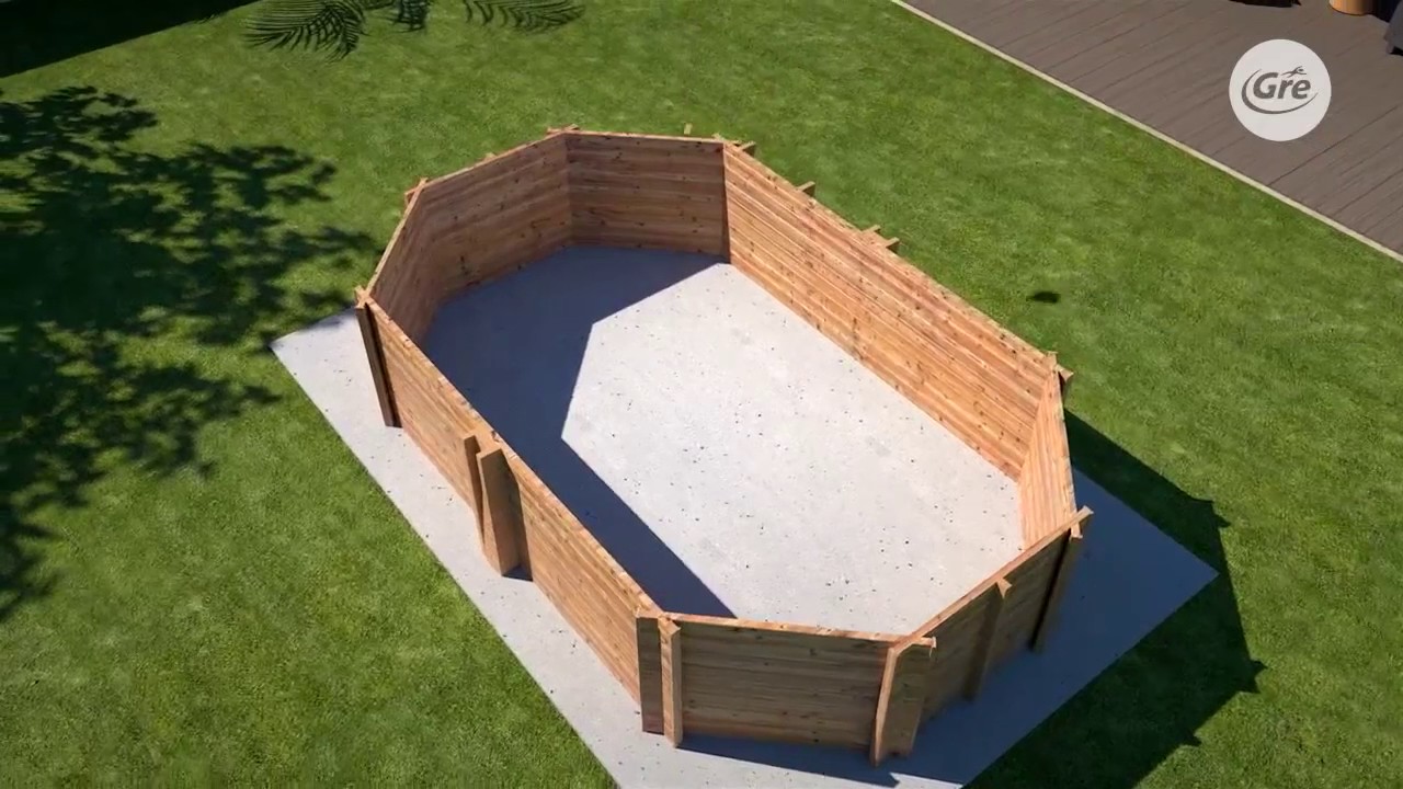 Montaje Piscinas de Madera GRE