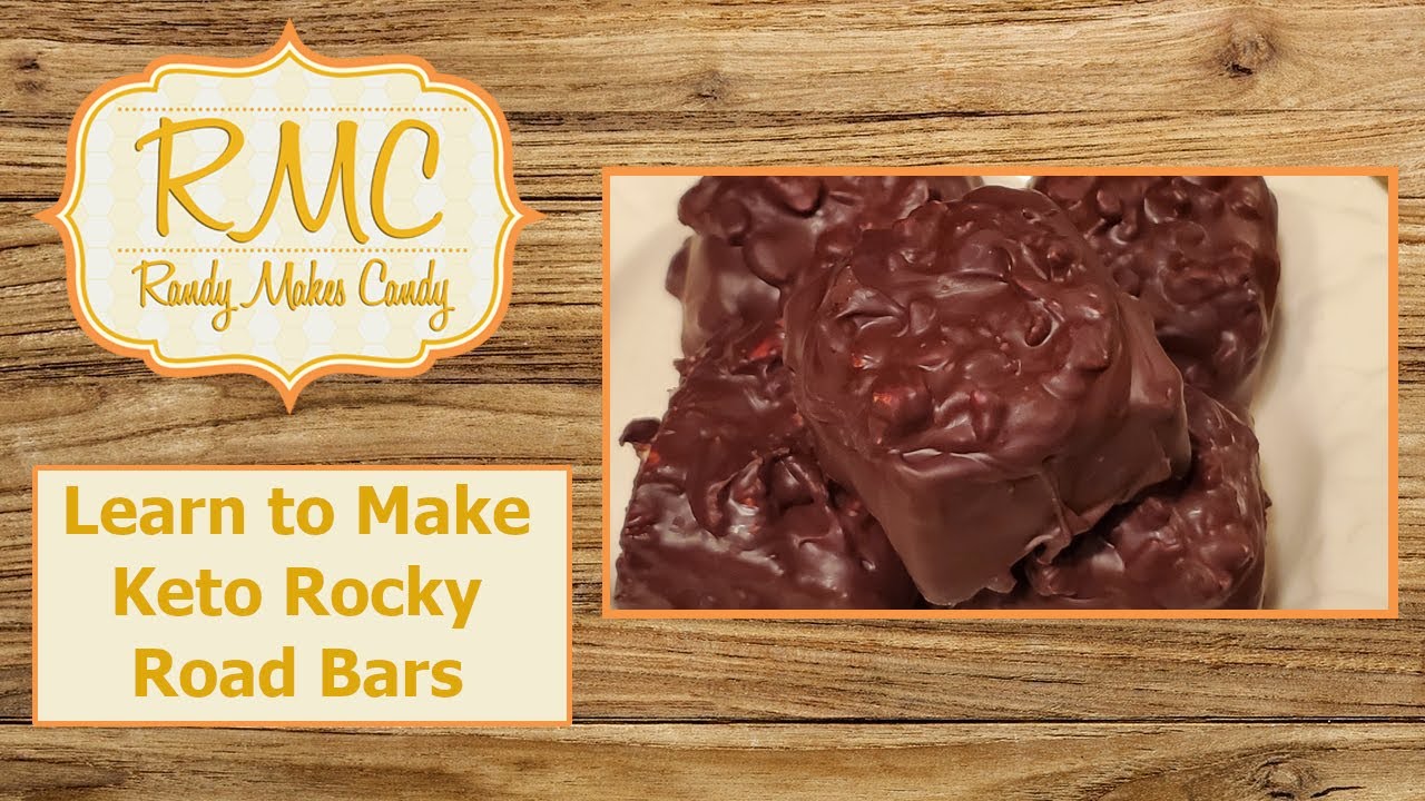 Randy Makes Keto Rocky Road Bars