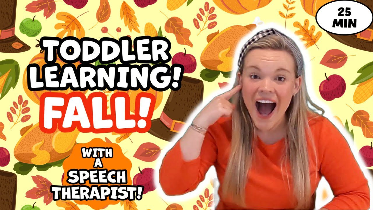 Toddler Learning Activities FALL Video! | Learn Seasons, Colors, and Holidays!