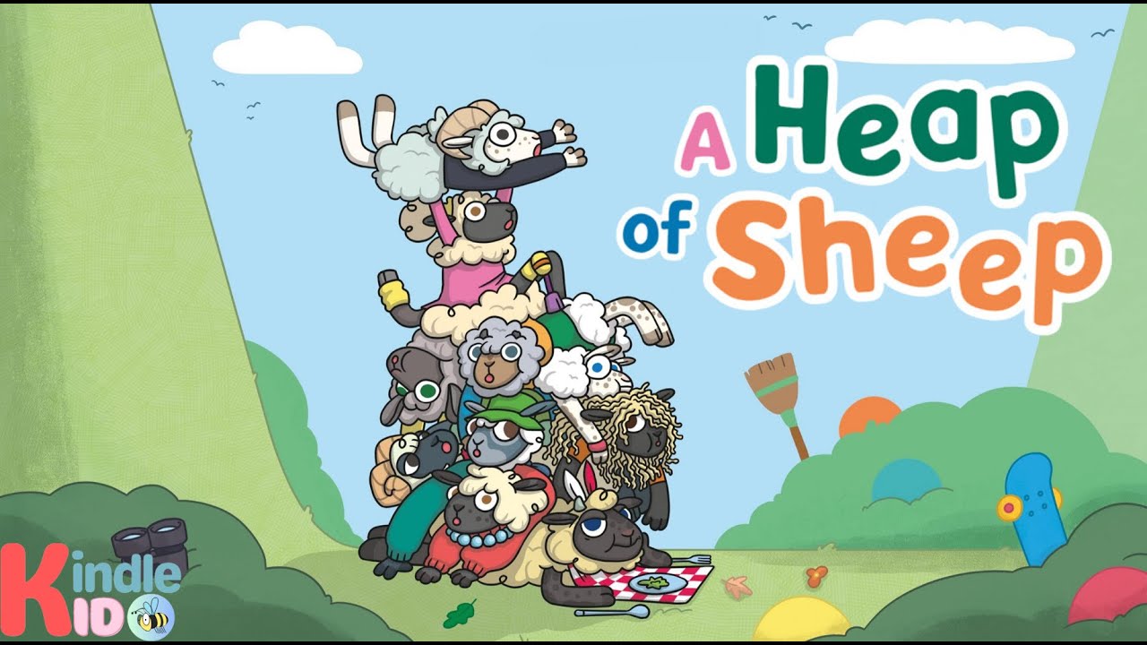 A Heap of Sheep || Kids Animation || Readaloud || Kindlekid ||Kids Learning