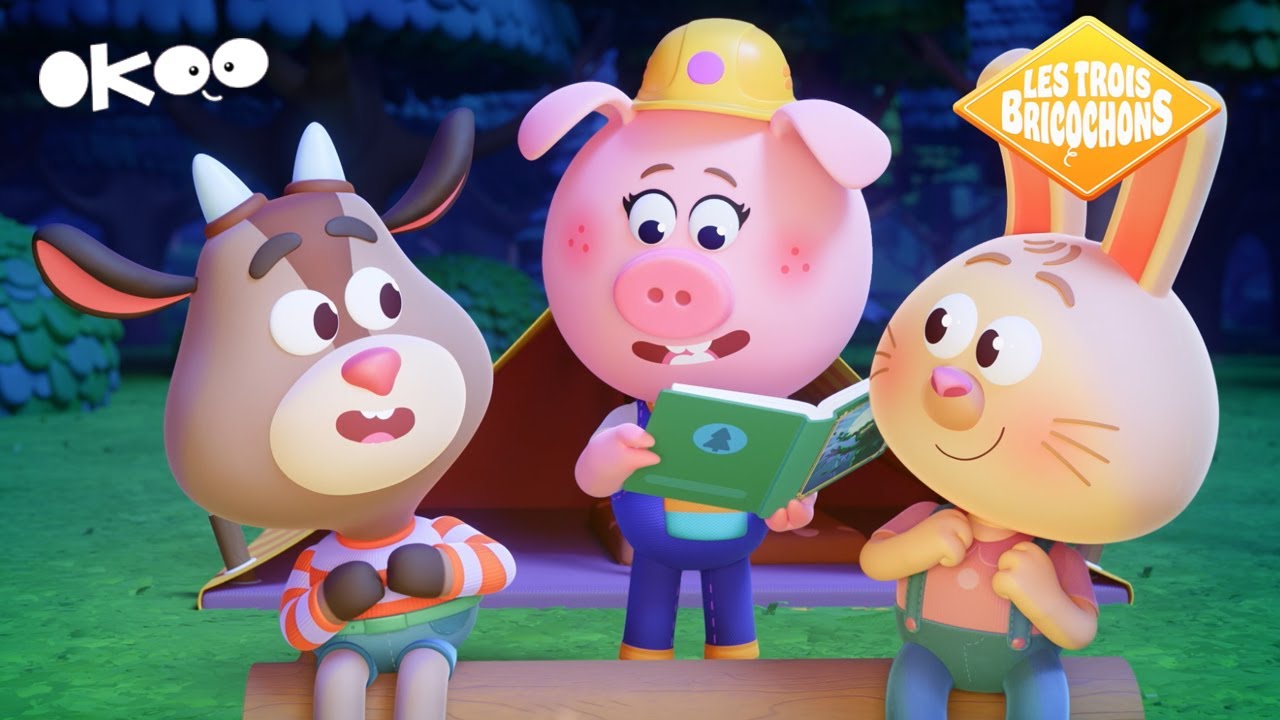 Les petites histoires qui font peur | Les Trois Bricochons | La nouvelle s&eacute;rie pour les enfants