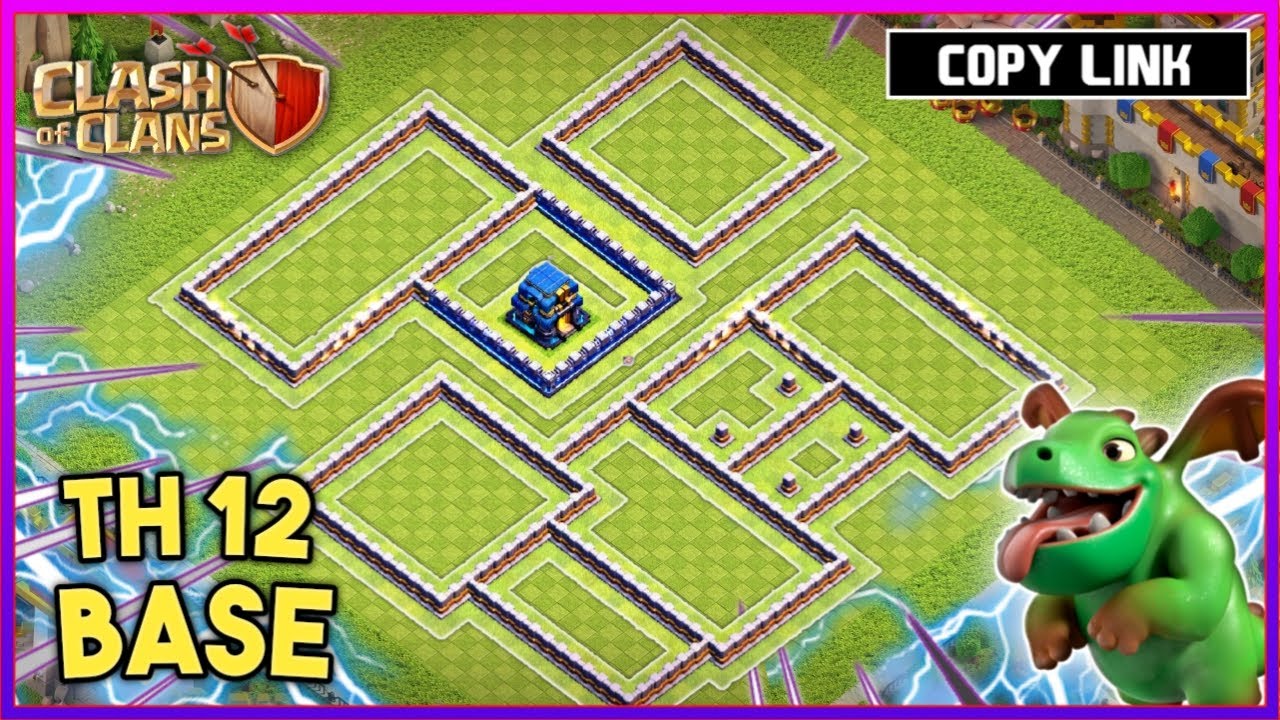 COC TH12 LAYOUT COPY LINK | TH12 DEFENSE BASE | CLASH OF CLANS