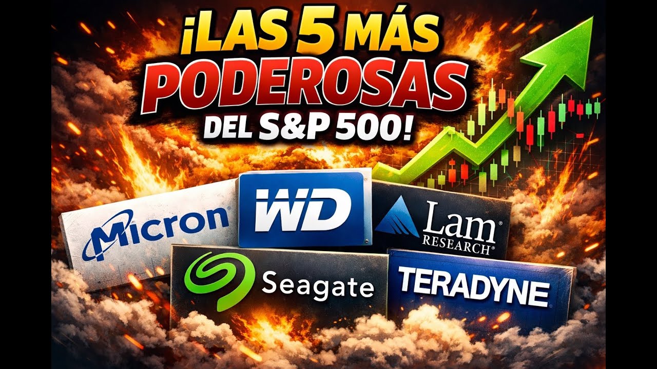 Estas 5 EMPRESAS del S&P 500 est&aacute;n explotando (y no salen en ning&uacute;n lado)