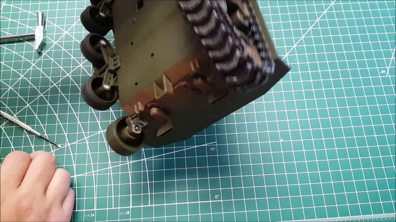 How To Remove or Install Taigen Tanks Sherman M4A3 Idler Wheels