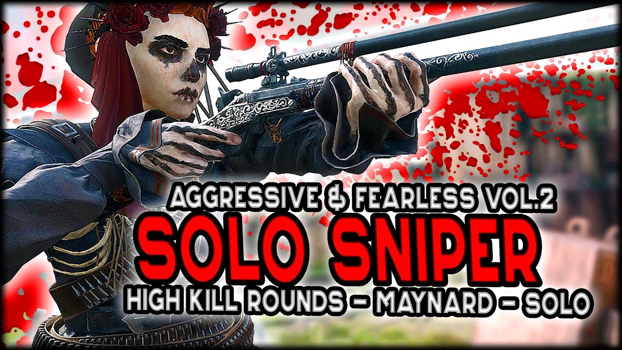 The Most Aggressive Solo Sniper Player plays the Maynard Sniper in Hunt Showdown 1896