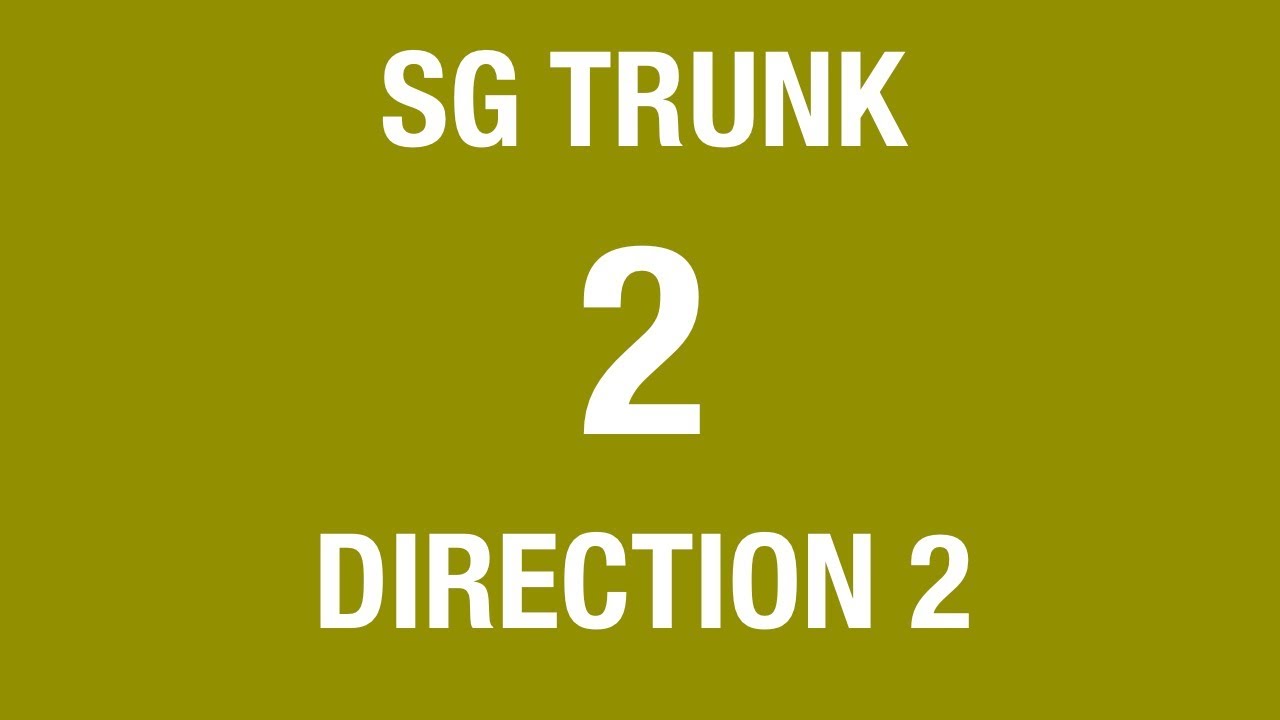 Go-Ahead Trunk 2 (Direction 2) | Bus Service Hyperlapse