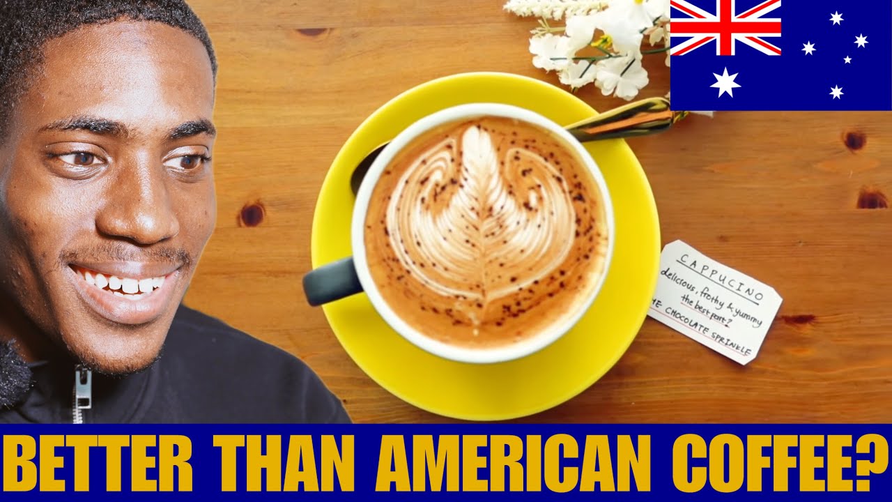 American reacts to Australian Coffee vs American coffee