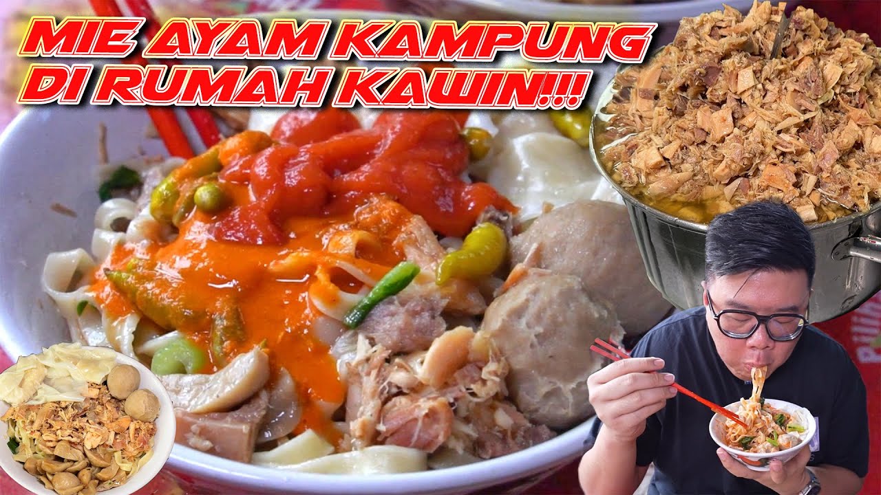 BAKMIE AYAM KAMPUNG UMUR 35 TAHUN!! FAVORIT NYA WARGA KARAWACI TANGERANG..