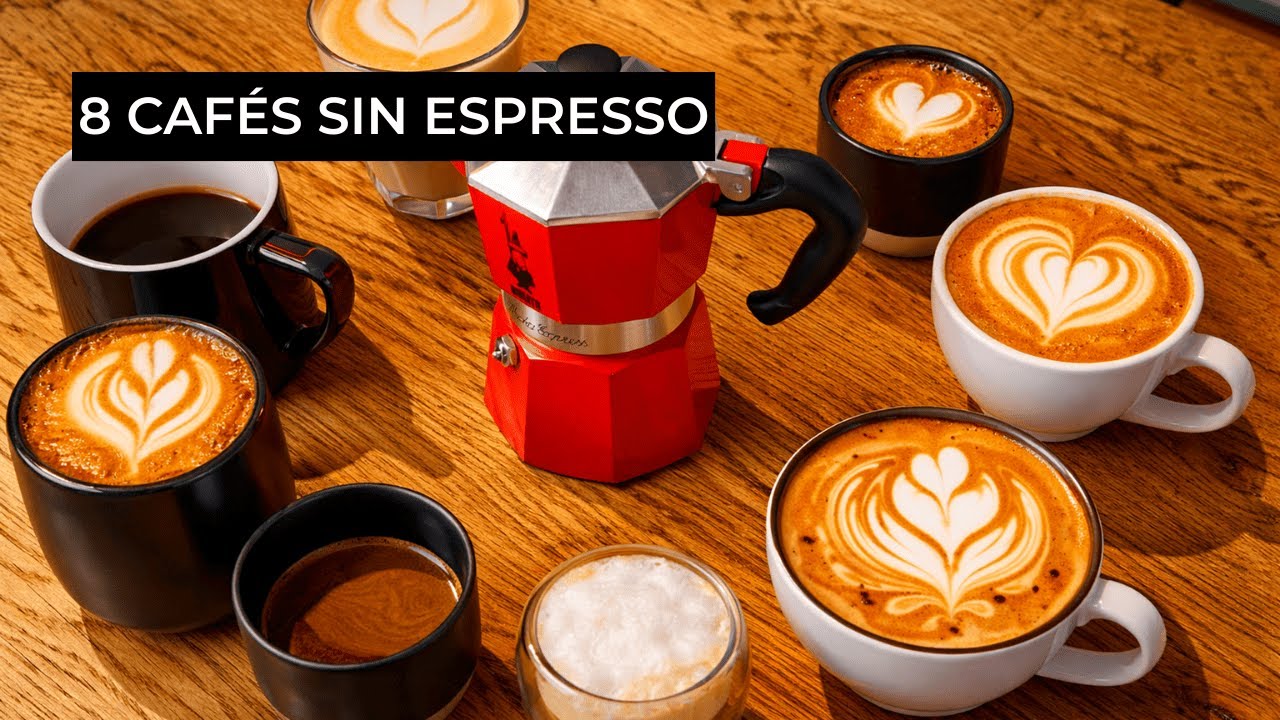 Cómo hacer Café con una Cafetera Italiana (7+1 bebidas calidad barista)
