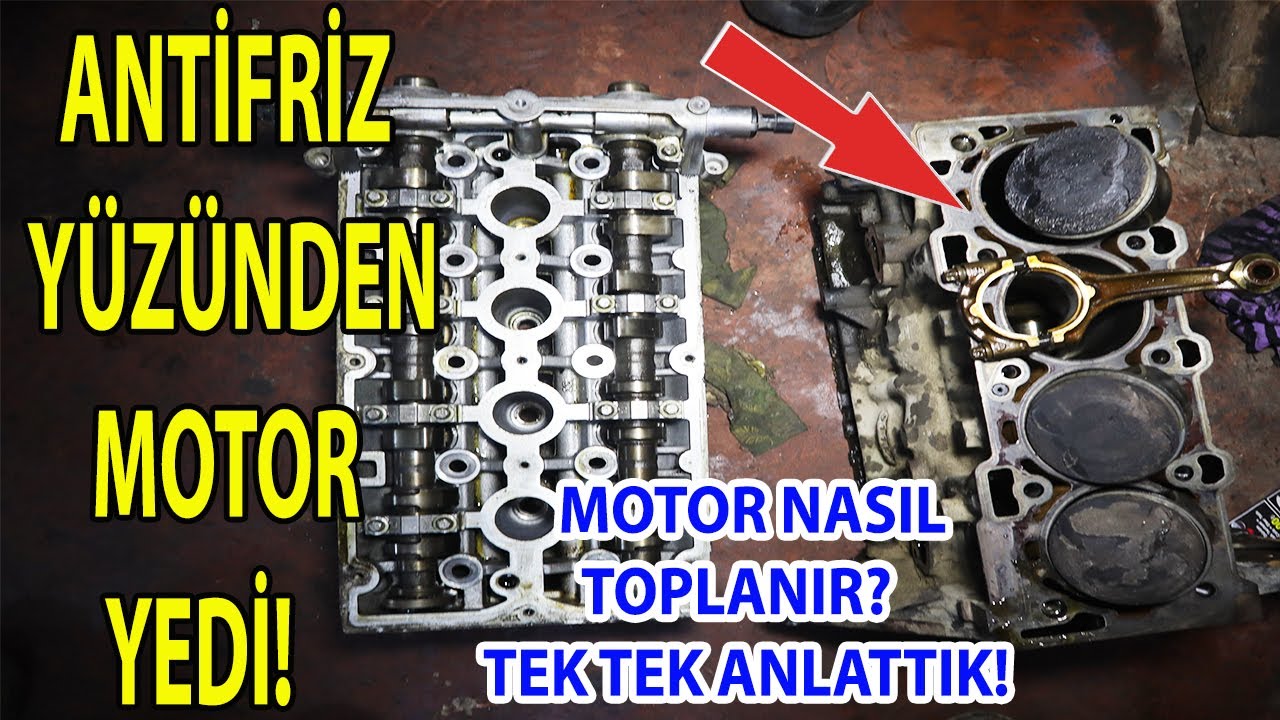 OPEL ASTRA MOTOR TOPLAMA (ÖNCE DON SONRA HARARET!)