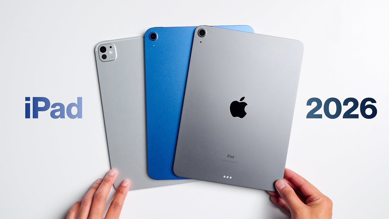 Лучший iPad для вас в 2026 году! (Для студентов, профессионалов и обычных пользователей)
