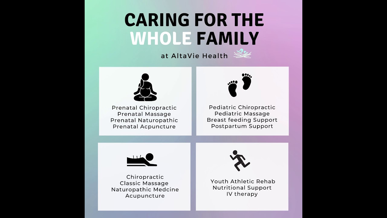 A Health centre for the whole family at AltaVie Health!