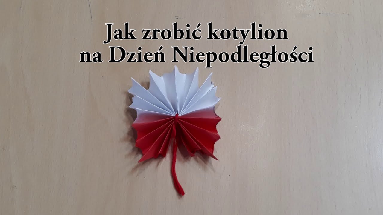 Jak zrobić patriotyczny kotylion.