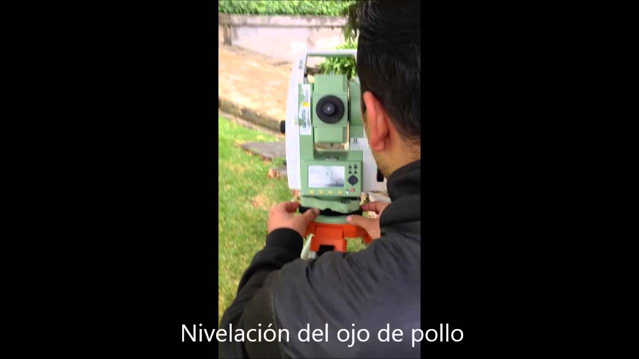 Geomática Uniandes - Medición de Ángulos Estación Leica