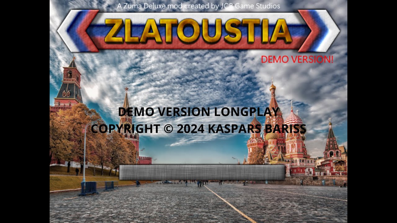 Demo version of the Zuma Deluxe Mod - Zlatoustia - Longplay + Strange things
