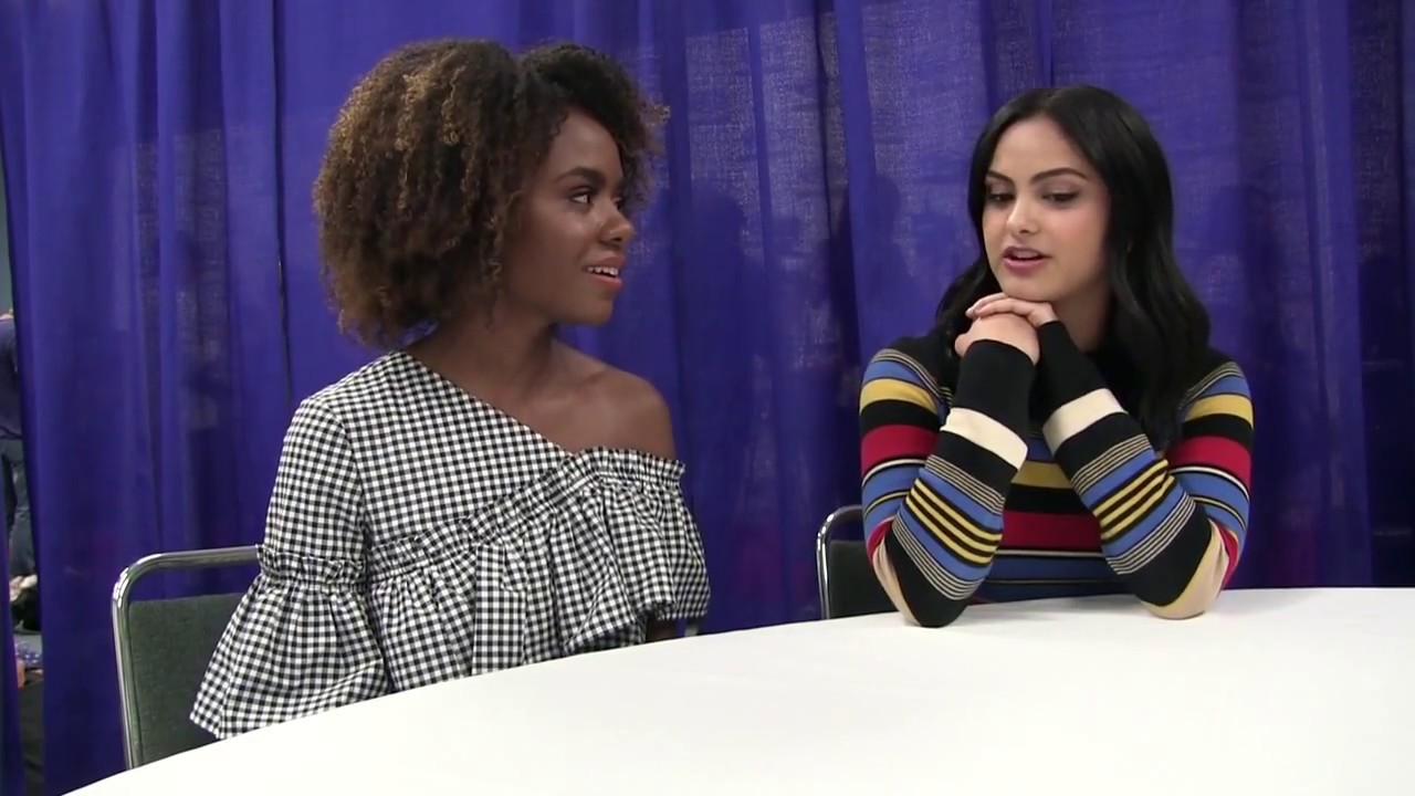 Camila Mendes & Ashleigh Murray Interview for Riverdale at Wondercon