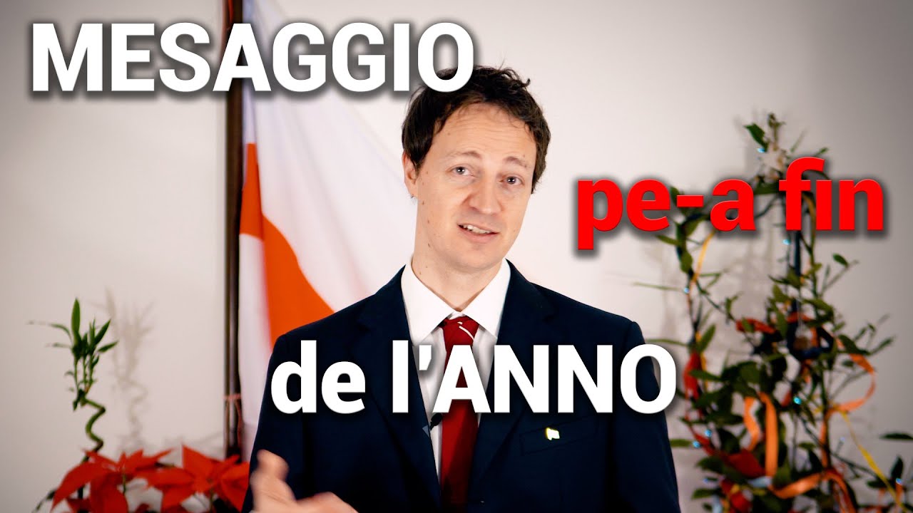 Messaggio di fine anno in LIGURE - GENOVESE
