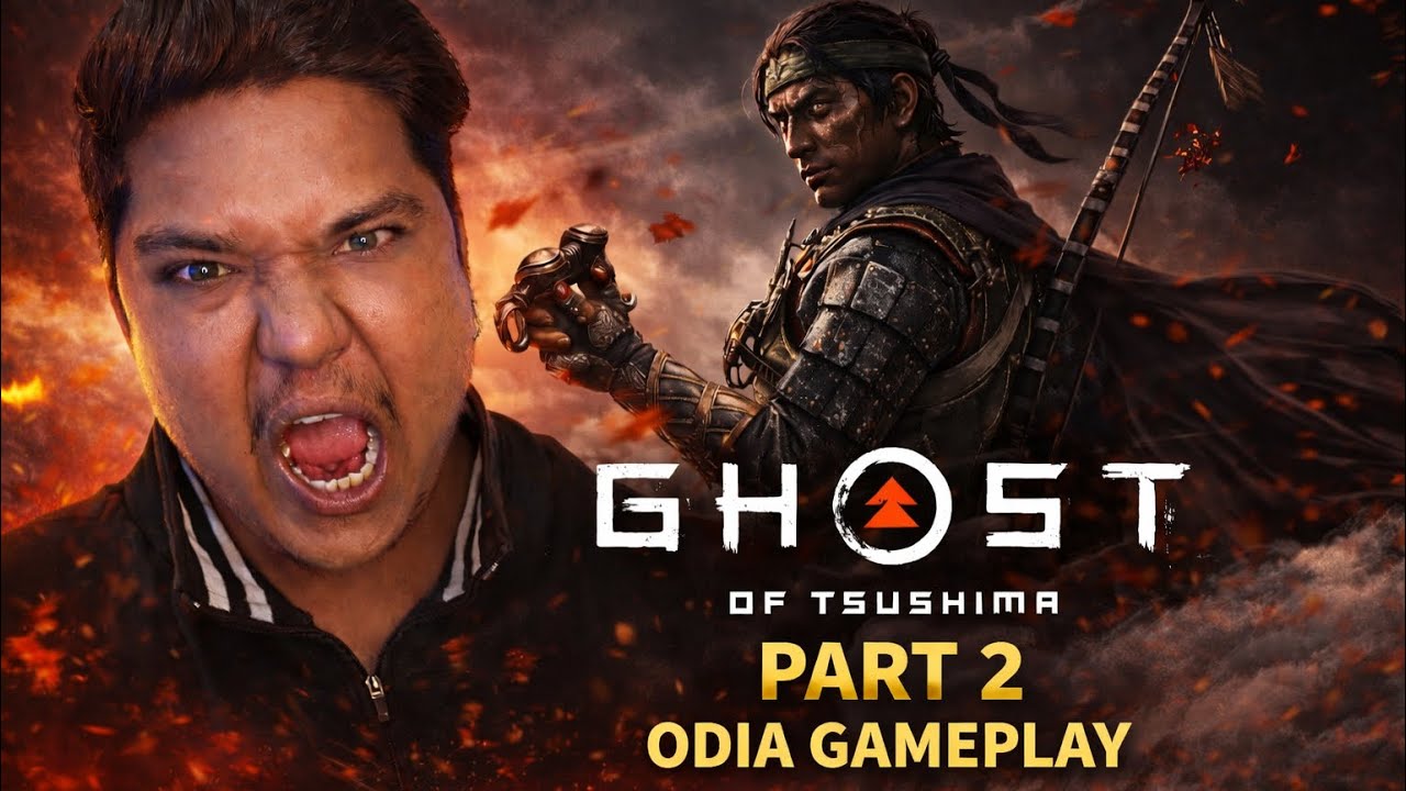 GHOST OF TSUSHIMA PART 2 ODIA GAMEPLAY (PS4-4K)The OD Gaming 