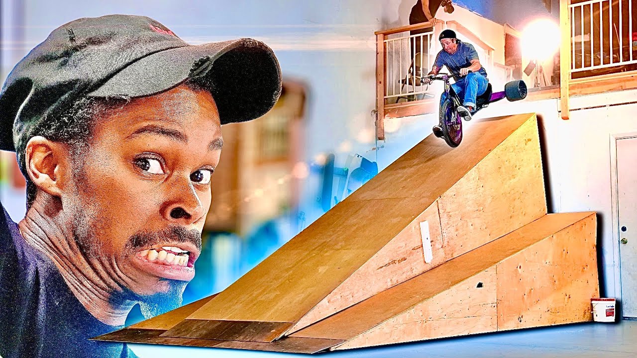 DRIFT TRIKE DOWN THE BRAILLE DROP!
