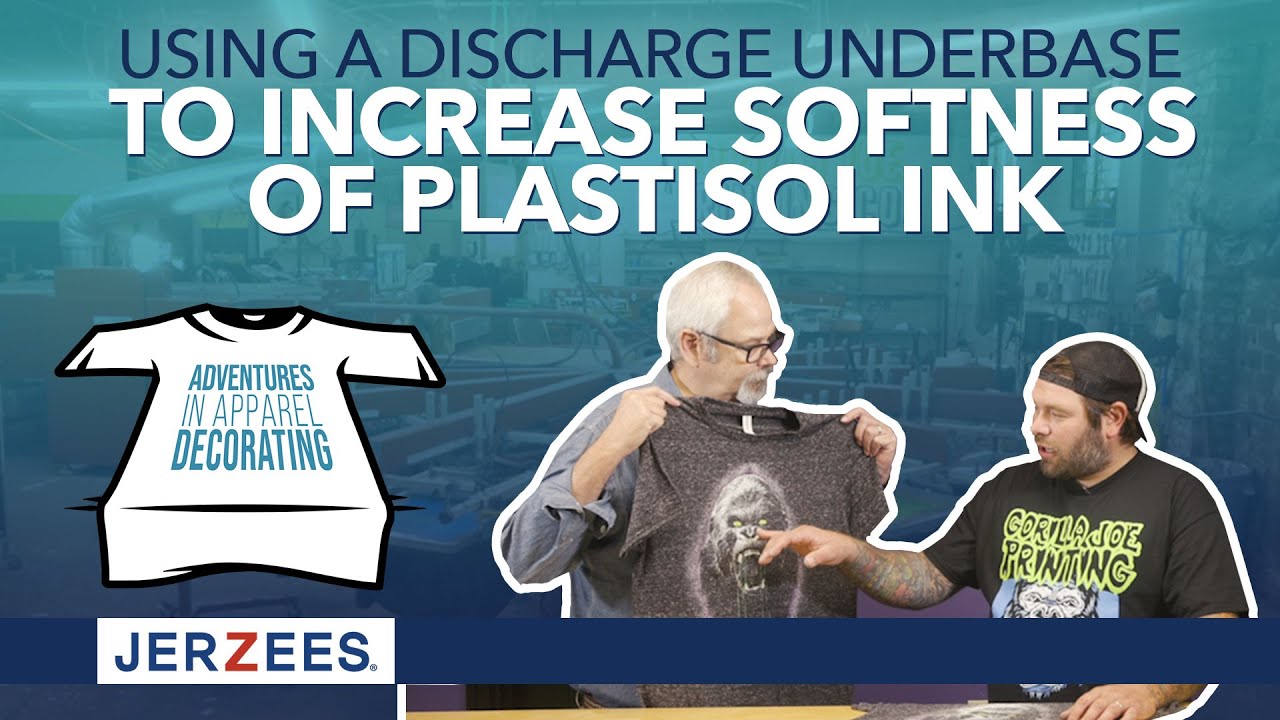 S3E5: Using a discharge underbase to increase softness of plastisol ink